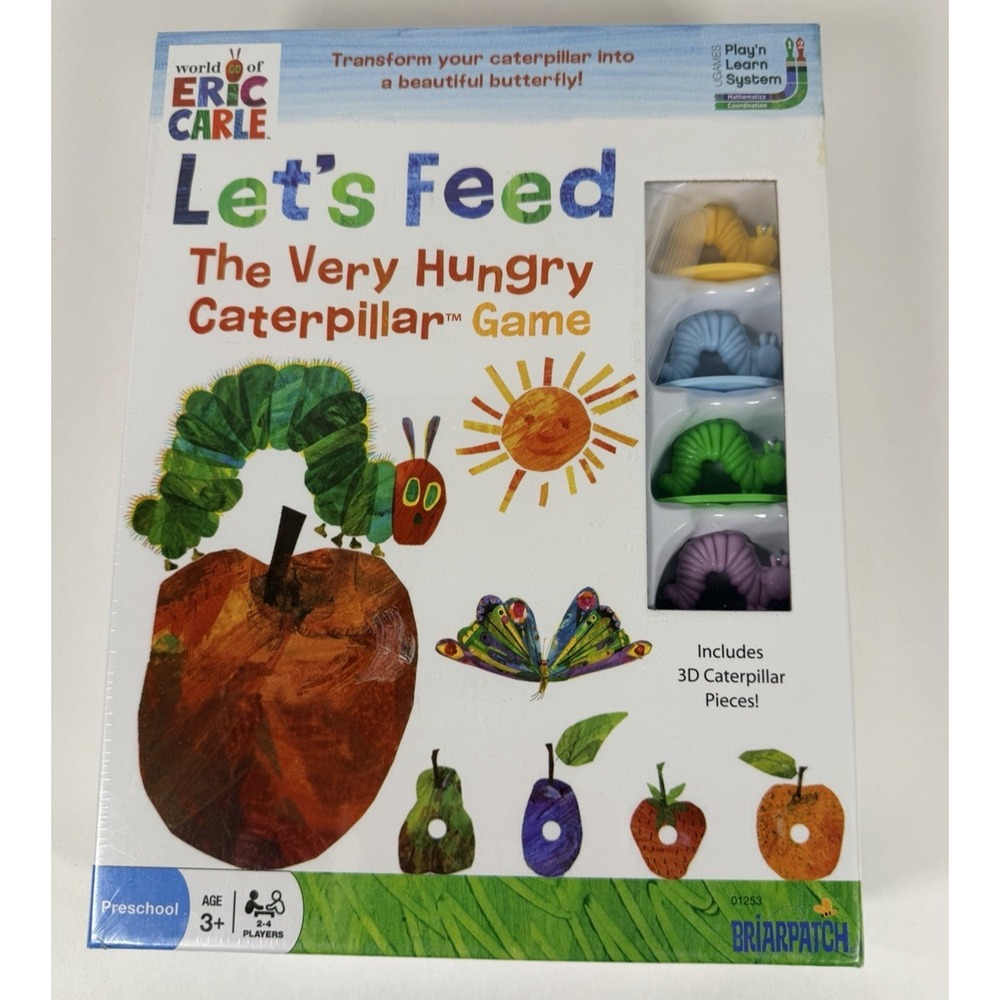 Let's Feed The Very Hungry Caterpillar Childrens Game New & Sealed